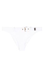 Moschino bas de bikini à taille ceinturée - Blanc