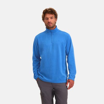 Fleece Pull Heren | Blauw | XXL