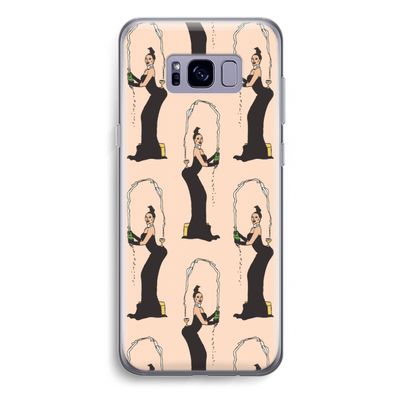 Pop Some Kim: Samsung Galaxy S8 Plus Transparant Hoesje