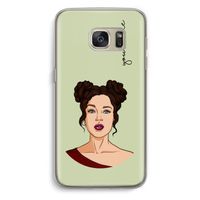 Pop-Art Creator: Samsung Galaxy S7 Transparant Hoesje