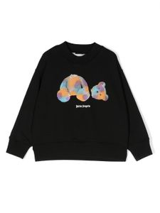 Palm Angels Kids pull à logo imprimé - Noir