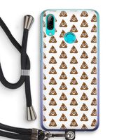 Poop emoji: Huawei P Smart (2019) Transparant Hoesje met koord