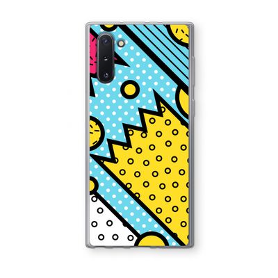 Pop Art #1: Samsung Galaxy Note 10 Transparant Hoesje