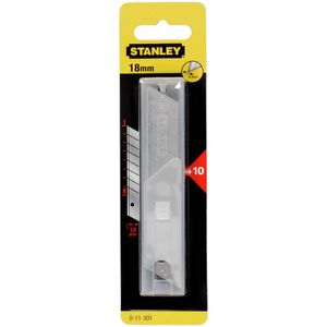 Stanley handgereedschap Afbreekmesjes 18mm in dispenser - (10 stuks) - 0-11-301