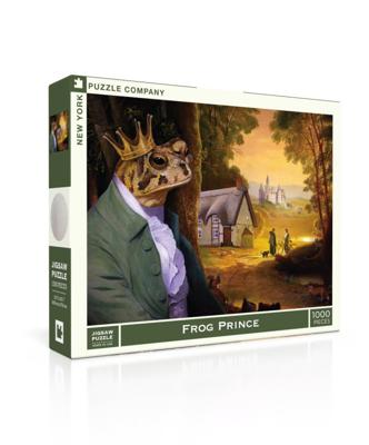 New York Puzzle Company Puzzel Kikkerprins - 1000 stukjes