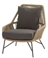 Ramblas living chair Taupe with 2 cushions | 4 Seasons Outdoor