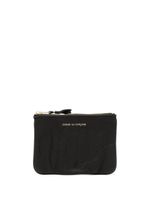 Comme Des Garçons Wallet logo-debossed leather wallet - Noir