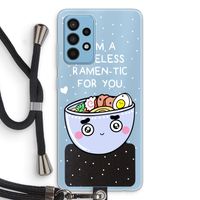 I'm A Hopeless Ramen-Tic For You: Samsung Galaxy A52 Transparant Hoesje met koord