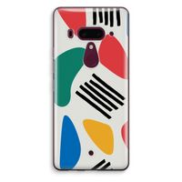 Illustratieve pop 1: HTC U12+ Transparant Hoesje