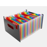 Orgel uitbreiden gekleurde bestandsmap A4 organisator draagbare zakelijke kantoorbenodigdheden grootte: 33x 23.5 cm grootte: 37 zakken