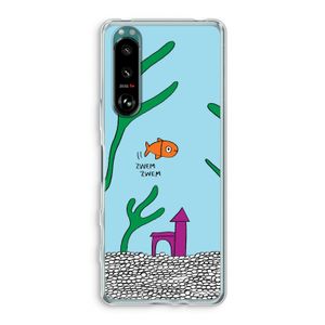 Aquarium: Sony Xperia 5 III Transparant Hoesje