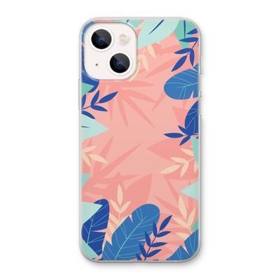 Tropisch: iPhone 13 Transparant Hoesje
