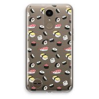Sushi time: LG K10 (2017) Transparant Hoesje