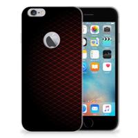 Apple iPhone 6 Plus | 6s Plus | TPU bumper | Geruit Rood