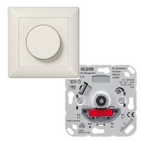Jung AS500 dimmer voor gloeilampen met draaiknop creme 1730DD A540