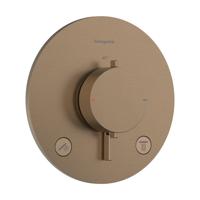 Hansgrohe Ecostat Comfort S inbouwthermostaat - 2 functies - brushed bronze (brons) 33715140