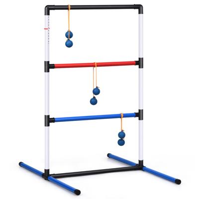 Ladder Golf Set Binnen Buiten Werpspel met 6 Bolasballen en Draagtas