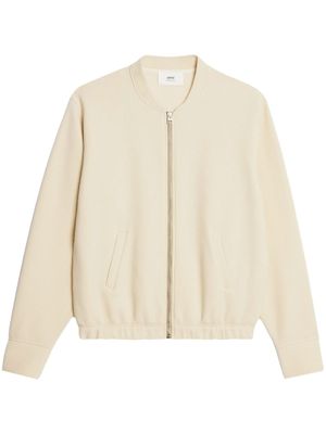 AMI Paris veste bomber à fermeture zippée - Tons neutres