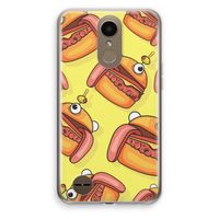 Hamburger: LG K10 (2017) Transparant Hoesje