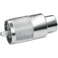 Telegärtner J01040B0602 J01040B0602 UHF-connector Stekker, recht 50 Ω 1 stuk(s)