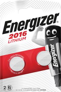 Energizer 7638900248340 huishoudelijke batterij Wegwerpbatterij CR2016 Lithium