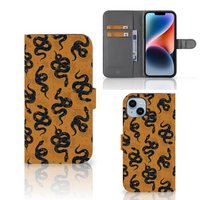 Telefoonhoesje met Pasjes voor iPhone 15 Plus Snakes