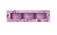 Yankee Candle Wild Orchid kaars Rond Orchidee Paars 3 stuk(s) - thumbnail