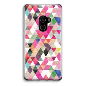 Gekleurde driehoekjes: Xiaomi Mi Mix 2 Transparant Hoesje