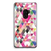 Gekleurde driehoekjes: Xiaomi Mi Mix 2 Transparant Hoesje
