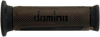 Domino handvat "a350" rubber grip a350 br/sw 120mm open