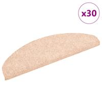 Trapmatten zelfklevend 30 st 65x21x4 cm crèmekleurig
