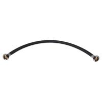 Differnz Differnz aansluitslang 50 cm voor kraan flexibel 3/8 inch naar 1/2 inch - zwart