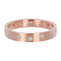 iXXXi Vulring Zirconia 14 Stones Crystal Matt Rosé