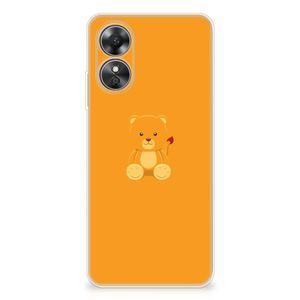 OPPO A17 Telefoonhoesje met Naam Baby Beer