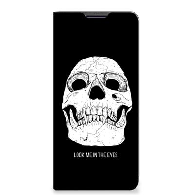 Mobiel BookCase Motorola Edge 30 Pro Skull Eyes