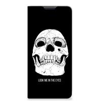 Mobiel BookCase Motorola Edge 30 Pro Skull Eyes