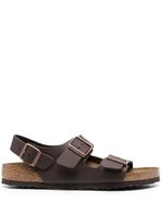 Birkenstock sandales Milano à brides - Marron