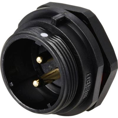 Weipu SP2112 / P 2 Ronde connector Stekker, inbouw Totaal aantal polen: 2 Serie (ronde connectoren): SP21 1 stuk(s)