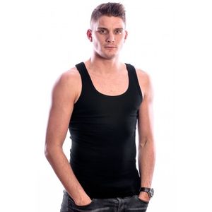 Beeren Bodywear Singlet Black (3 pack)