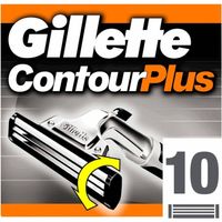 Gillette Contour Plus - 10 stuks - Navulmesjes - thumbnail