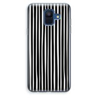 Stripes: Samsung Galaxy A6 (2018) Transparant Hoesje
