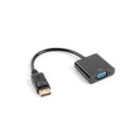 Adapter DisplayPort naar VGA Lanberg AD-0002-BK Zwart