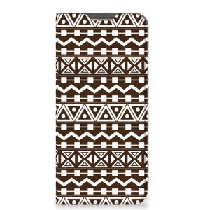 Samsung Galaxy A13 (4G) Hoesje met Magneet Aztec Brown