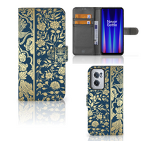 OnePlus Nord CE 2 Hoesje Beige Flowers