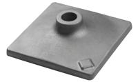 Bosch Accessories 1618633102 Bosch Power Tools Stampervoet, 150 x 150 mm voor gereedschaphouder 1 618 609 003 1 stuk(s)