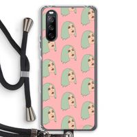 King Kylie: Sony Sony Xperia 10 III Transparant Hoesje met koord