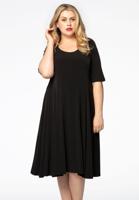 Yoek Jurk princess | Zwart | Maat 50/52