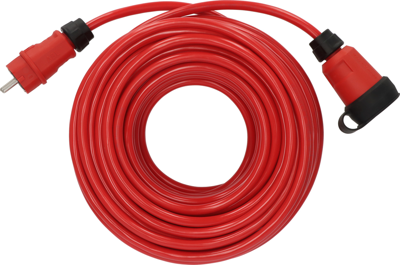 Brennenstuhl Professional Verlengkabel | VQ 2200 | IP44 | 25m | rood | H07BQ-F 3G2,5 - 9162250210