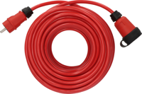 Brennenstuhl Professional Verlengkabel | VQ 2200 | IP44 | 25m | rood | H07BQ-F 3G2,5 - 9162250210
