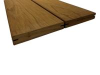 Iroko buitenparket B-Fix 26x145x3150 Iroko buitenparket B-Fix 26x145x3150